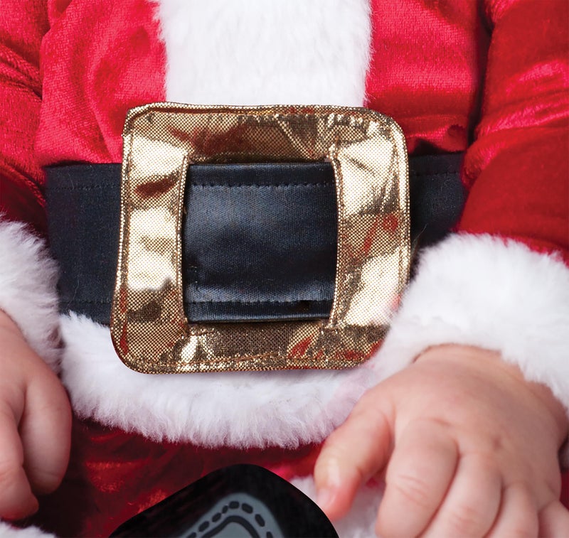 Fun World InCharacter Baby Santa Infant/Toddler Costume, Large(18-24mos) Red - Image 4